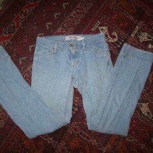 GAP  2009 Sugar Jeans Women's 2 Blue Low Rise Light Wash Cotton Slim Fit 1969